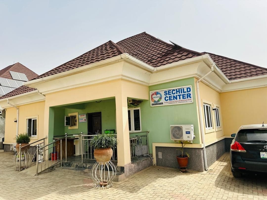SECHILD's residential care and therapy center building in Lugbe, Abuja
